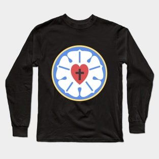 Martin Luther Rose Long Sleeve T-Shirt